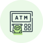 Free ATM Withdrawals Icon