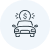 icon of car with coin above