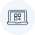 icon of laptop screen