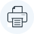 icon of desktop printer