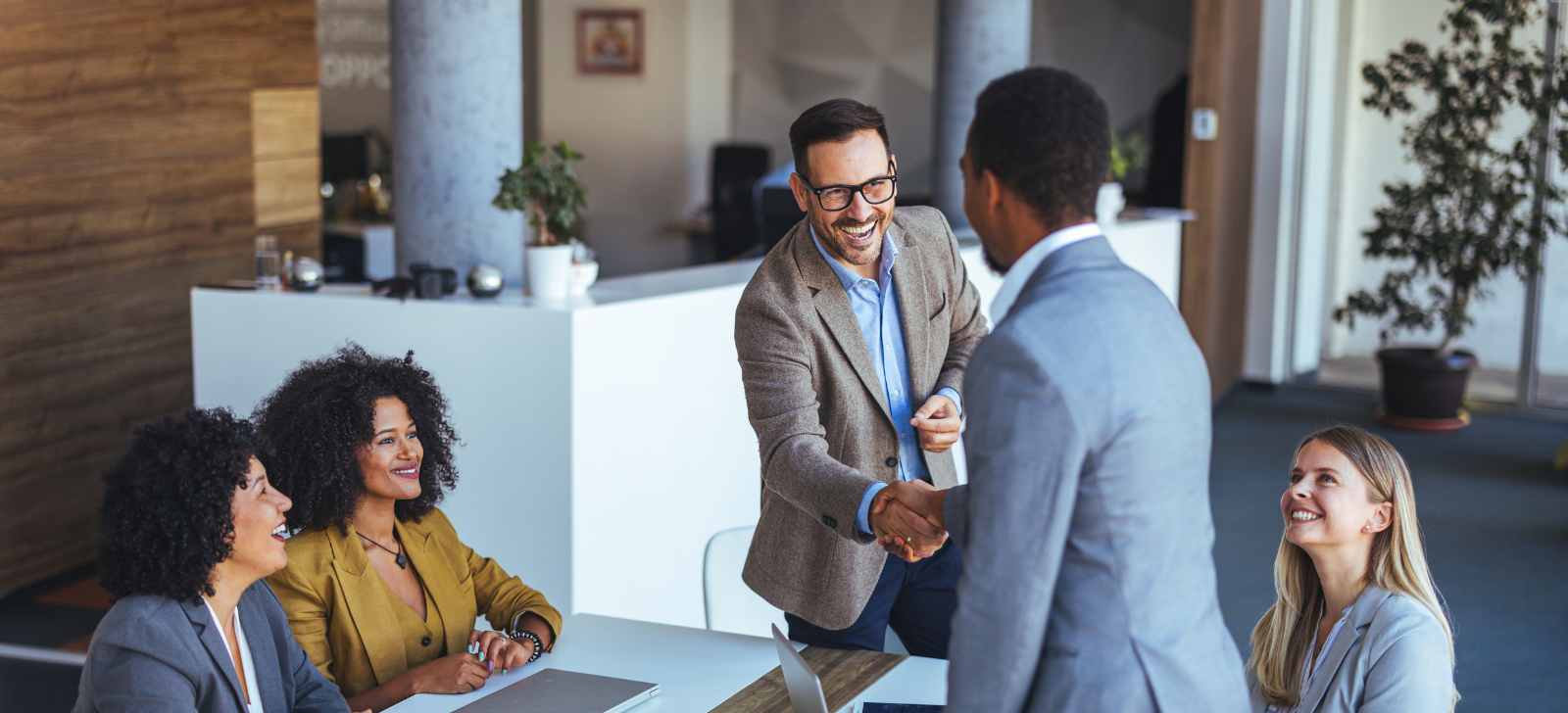 business deal handshake